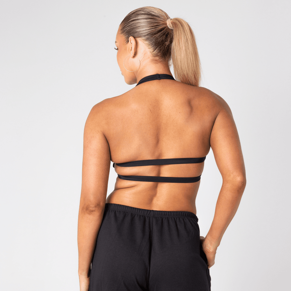 kyra plunge crop 3166230 - CosiG Studiowear UK Kyra Plunge Crop - CosiG Studiowear UK