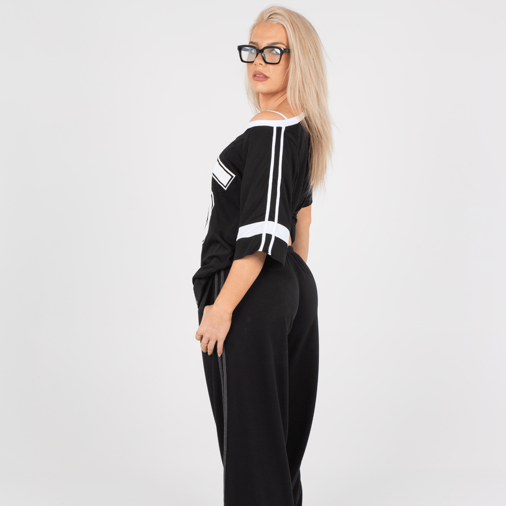 Shania Rae Jersey Black/White - CosiG Studiowear 10