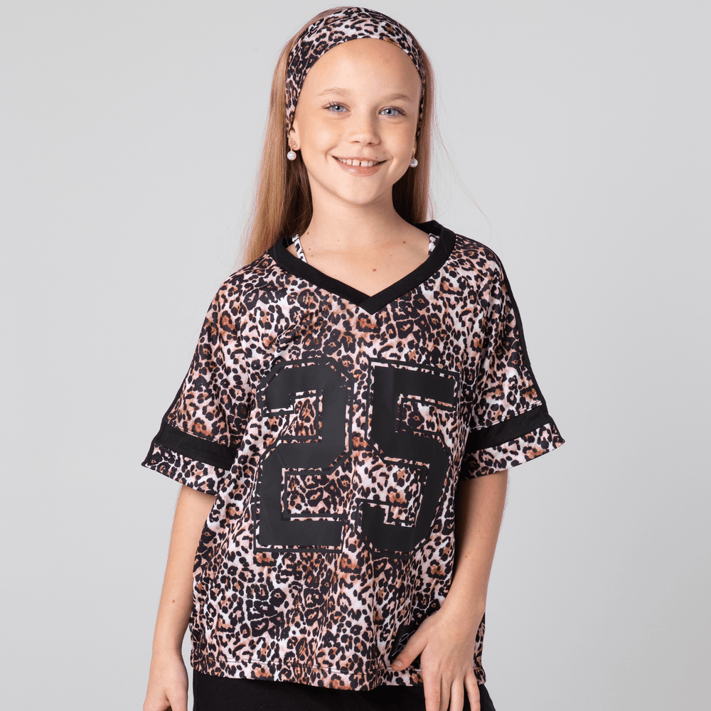 Shania Rae Jersey Leopard/Black - CosiG Studiowear 5