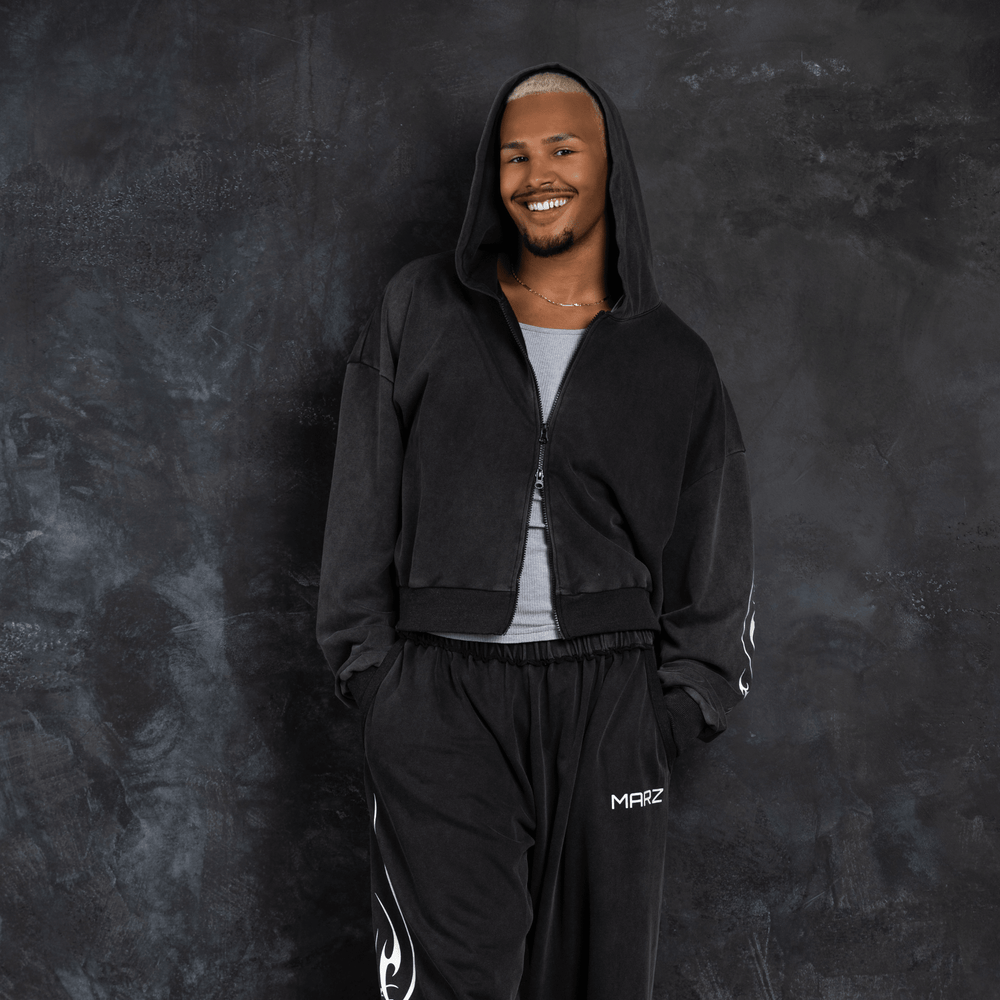 Amari Cropped Hoodie - CosiG Studiowear UK